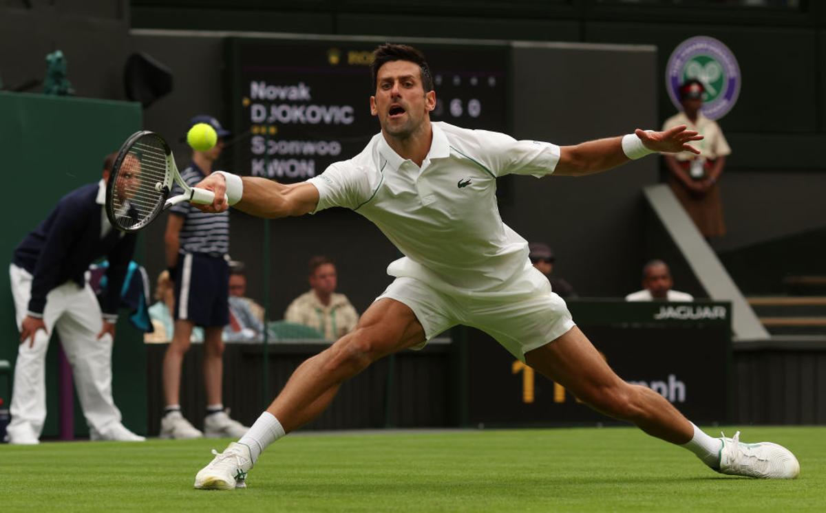 Novak Djokovic - Soonwoo Kwon, Wimbledon 2022