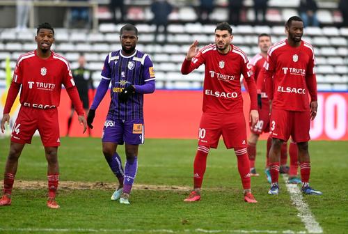 Ayrton Mboko (nr 14) a plecat de la FC Botoșani. 
Foto: Imago