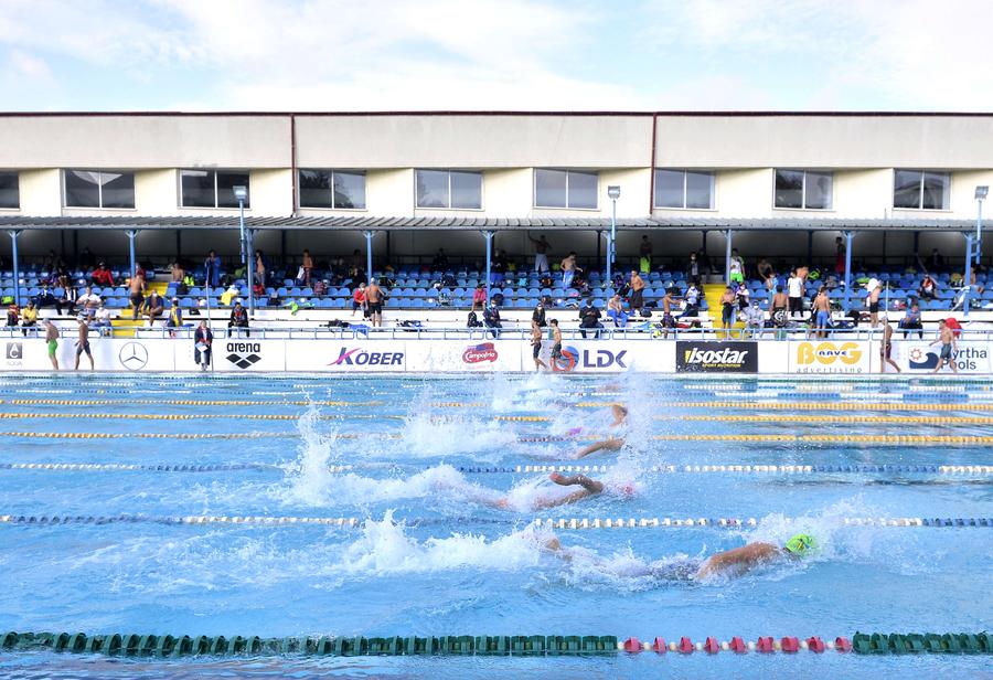 Imagine de la Campionatele Naționale 2020 desfășurate în bazinul descoperit din complexul Lia Manoliu FOTO Cristi Preda Dorința lui David Popovici: „Mi-aș dori să avem și noi în România ceva asemănător”