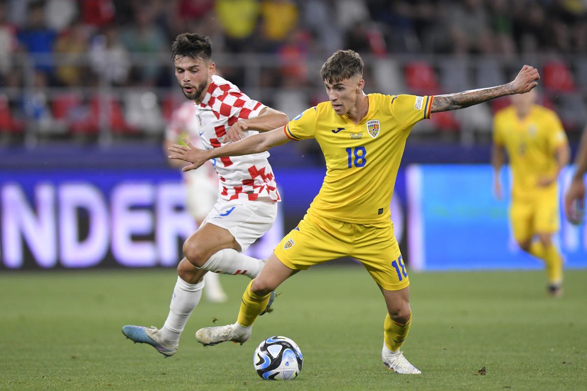 Croația U21 - România U21, grupe EURO 2023