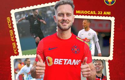 FCSB a anunțat oficial transferul lui Damjan Djokovic: „Asta m-a atras să vin la București!” + Ce număr va purta