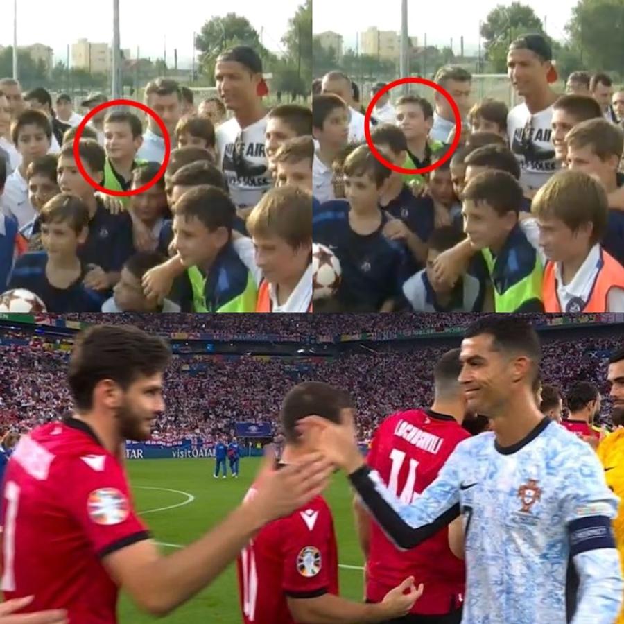 Cristiano Ronaldo, învins la EURO 2024 tocmai de copiii cărora le-a dat autografe în 2013! Imagine COLOSALĂ