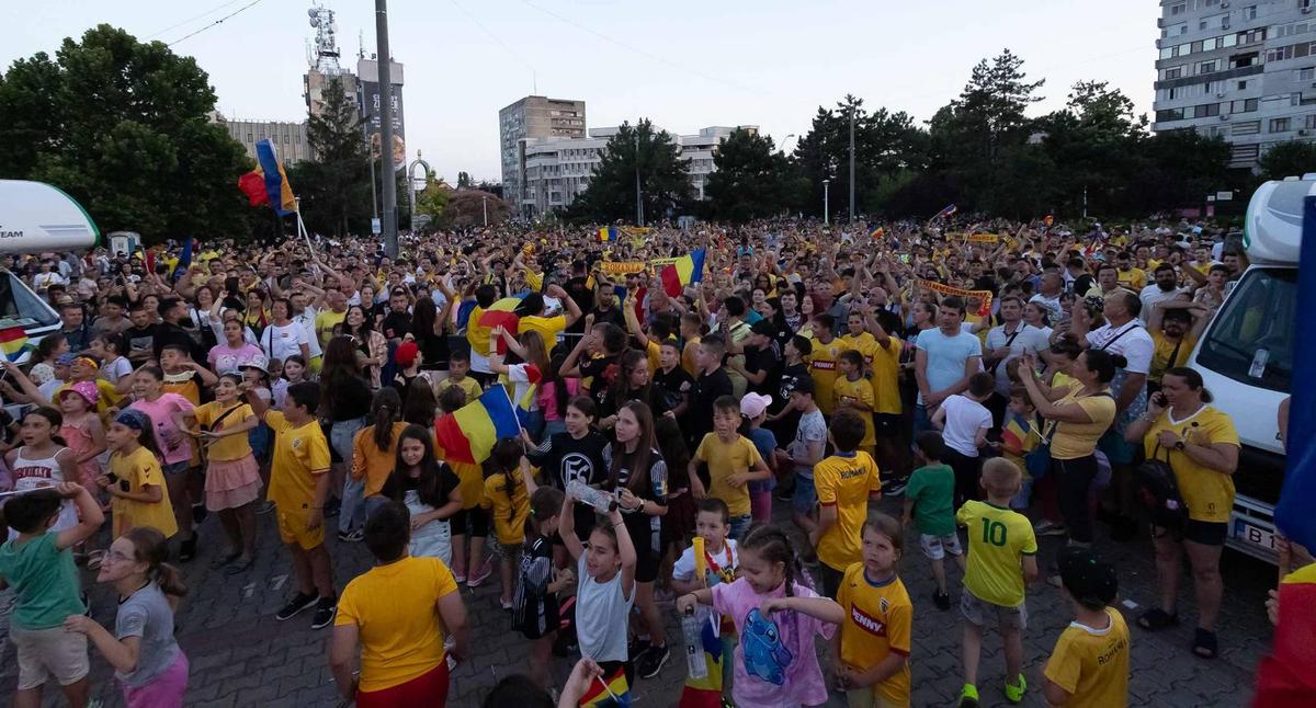 Bucurie în toată țara, după calificarea României în optimile EURO 2024