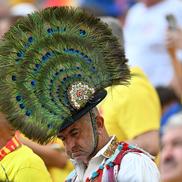 Suporterii României, la meciul cu Slovacia / Sursă foto: Imago Images