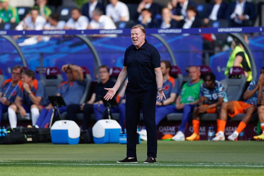 Ronald Koeman a răbufnit în meciul pierdut cu Austria. Foto: Imago Perfecțiune sau devenim pradă sigură » Totul despre Olanda, adversara României în optimile Euro 2024