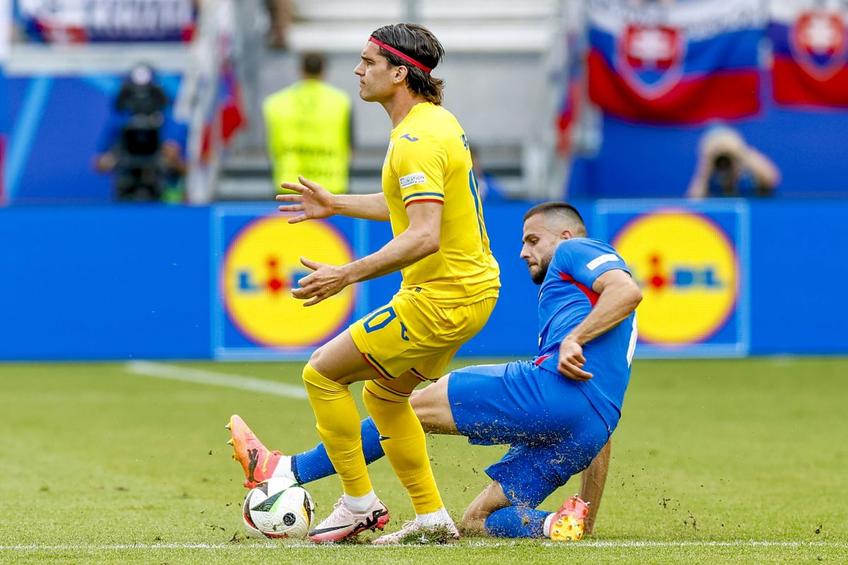 Ianis Hagi, în Slovacia - România, foto: Imago Images