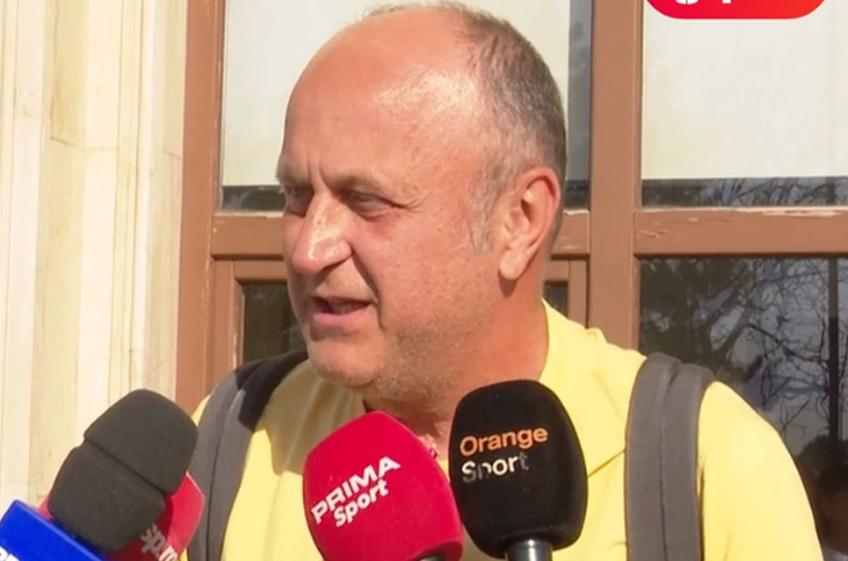 Dan Șucu, patronul celor de la Rapid, și Viorel Moldovan, președintele giuleștenilor, au fost prezenți la Frankfurt pentru a asista la partida României cu Slovacia, scor 1-1.