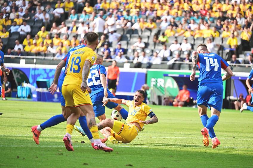 Presa din Anglia a lăudat prestația României și Slovaciei din meciul direct, scor 1-1, la EURO 2024/ foto: Cristi Preda (GSP)