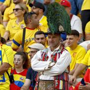 Suporterii României, la meciul cu Slovacia / Sursă foto: Imago Images