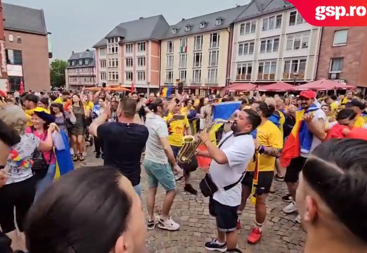 Clip viral cu fanii români la Frankfurt » Vizionat de aproape un milion de persoane