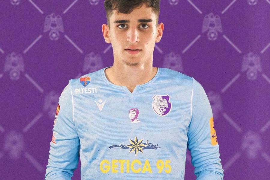 Denis Oncescu a fost prezentat de FC Argeș Cedat de Dinamo, a fost prezentat deja de FC Argeș: „Mult succes în tricoul alb-violet!”
