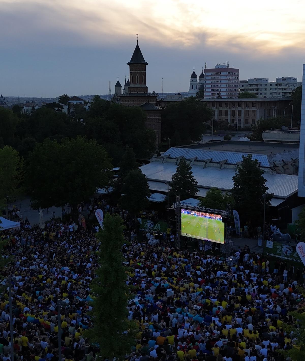 Bucurie în toată țara, după calificarea României în optimile EURO 2024
