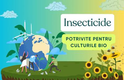 Insecticide potrivite pentru culturile bio