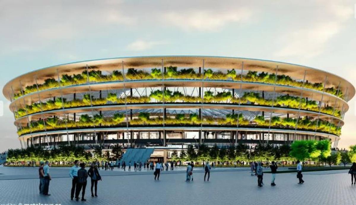 Noul stadion național, aflat la 32 km de capitală, prinde contur » Cele mai noi imagini de pe șantierul arenei de 400 de milioane de euro