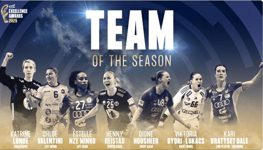 Echipa sezonului în handbalul feminin CSM București, Gloria Bistrița și Dinamo București și-au aflat adversarele din Liga Campionilor » Grupă complicată pentru „dulăi”