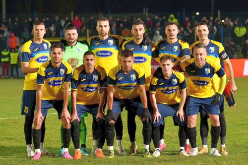 Agricola Borcea la meciul cu FCSB din Cupa României. FOTO: Facebook