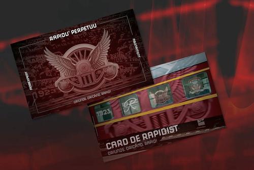 Așa arată cardurile propuse de Rapid suporterilor