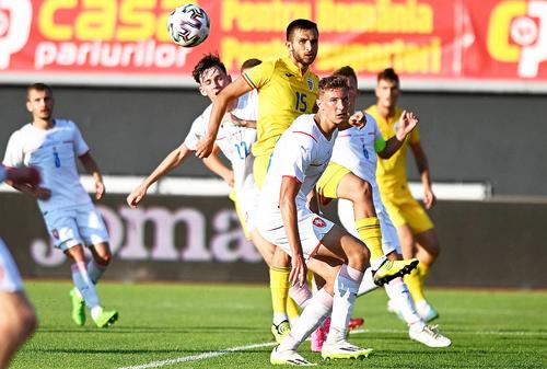 Sergiu Rimovecz, în acțiune pentru reprezentativa U20 a României // foto: Imago Images