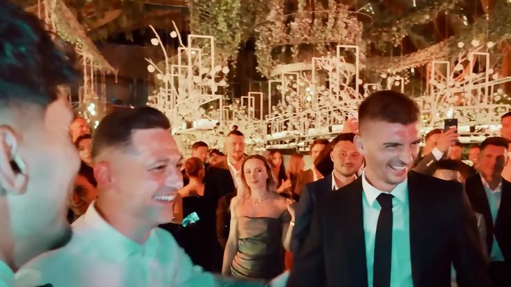 Nuntă Florinel Coman, naș Mirel Rădoi