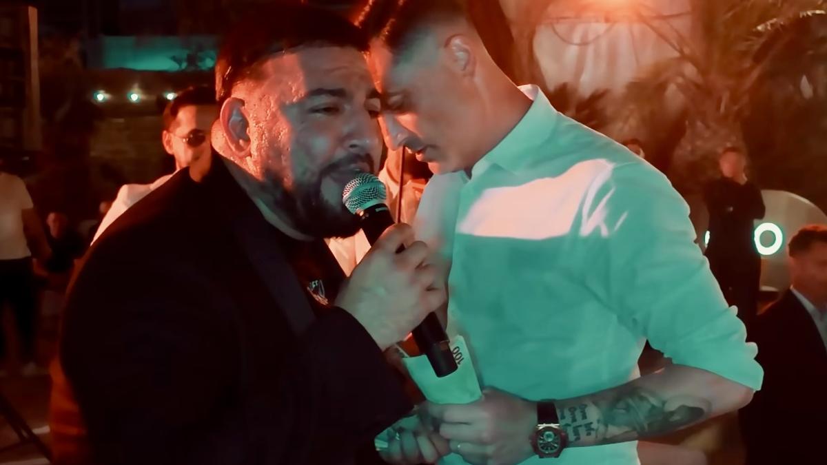 Imagini nepublicate de la nunta lui Coman: „Nașul e Mirel Rădoi!” » Au aruncat mii de euro la lăutari: „Viviana e viața mea”