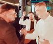 Nuntă Florinel Coman, naș Mirel Rădoi