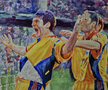 Victoria de la Charleroi.
Cristian Chivu marchează primul său gol la naționala României, în poarta Angliei (3-2), la Euro 2000