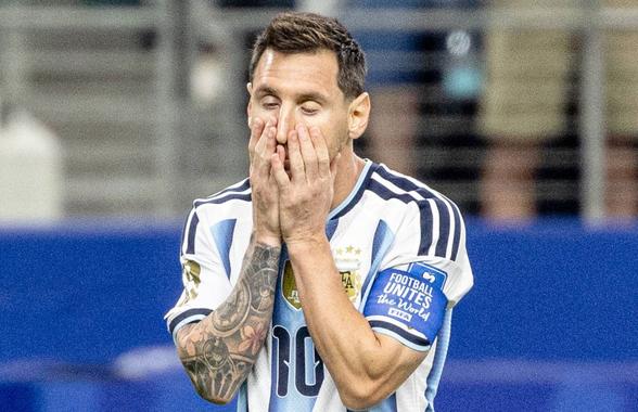 Decizia în privința lui Lionel Messi la Iordania - Argentina, meciul arbitrat de Istvan Kovacs