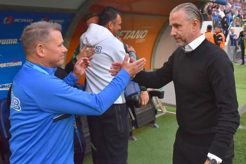 Thomas Neubert și Laurențiu Reghecampf, foto: Imago Images