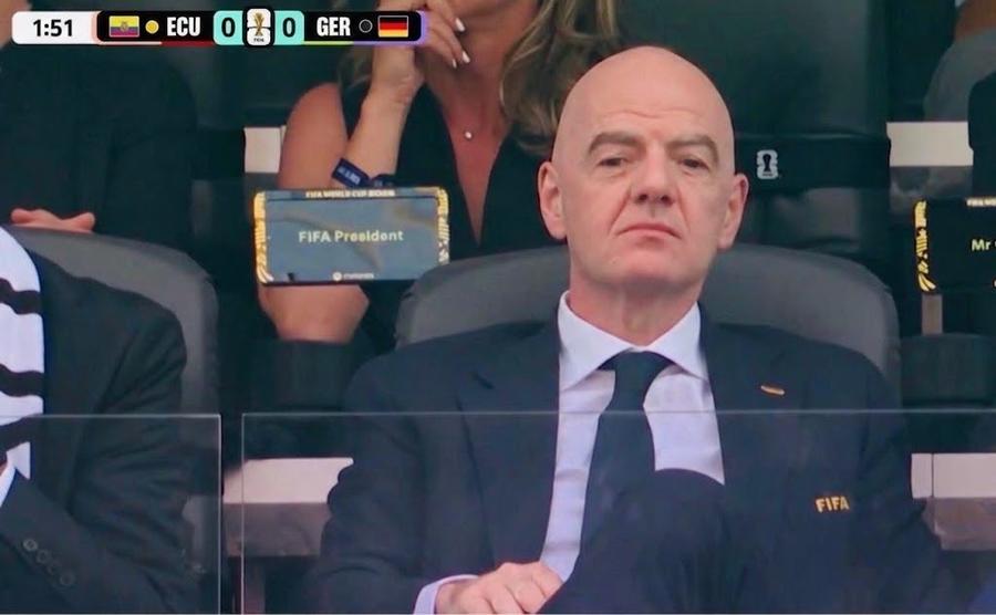 Unde a fost, în realitate, Gianni Infantino? Explicația unui fake news evident care a devenit viral la Campionatul Mondial