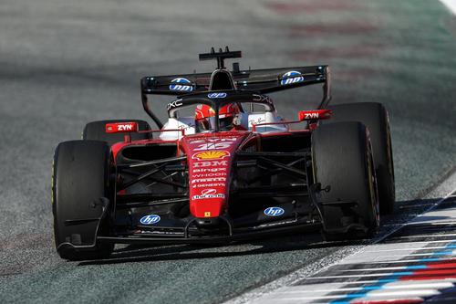 Ferrari a avut probleme cu aderența în Austria/ foto Imago Images