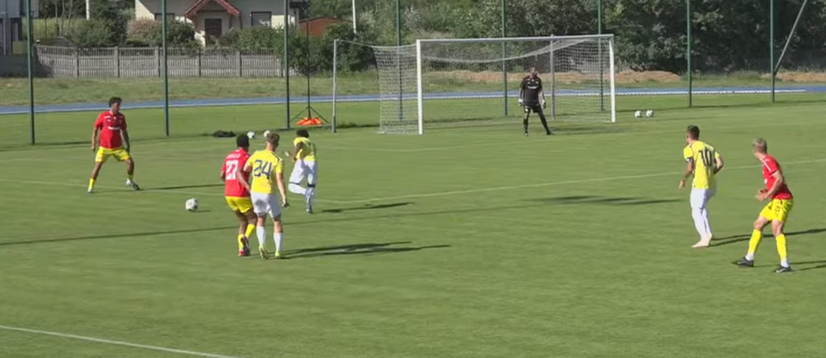 Echipamentul folosit de Dinamo în amicalul cu Motor Lublin