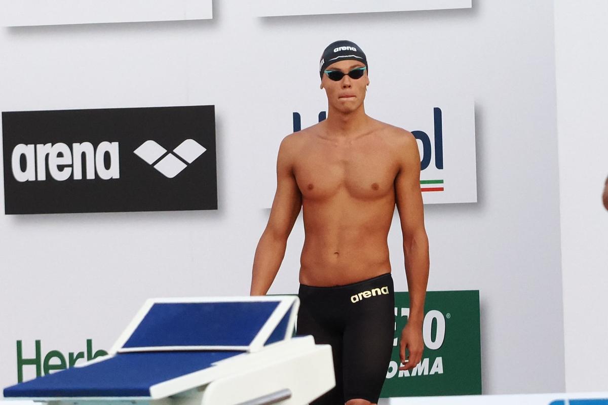 David Popovici, în finala la 100 m de la Settecolli