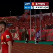 Alexandru Cîmpanu, un nou gol decisiv în China / foto: captură instagram @chongqing_tonglianglong