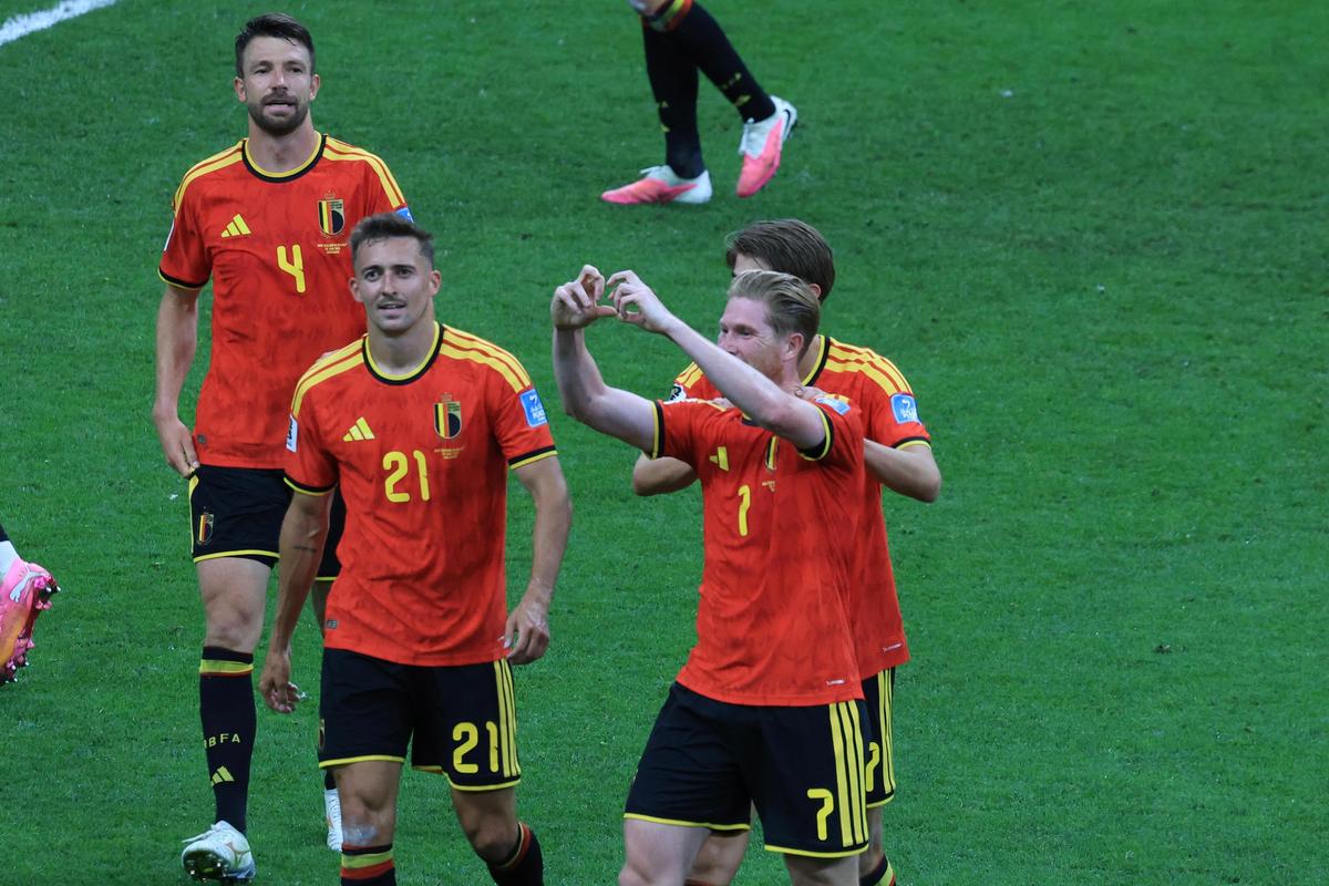 Noua Zeelandă - Belgia, cadre surprinse de GSP