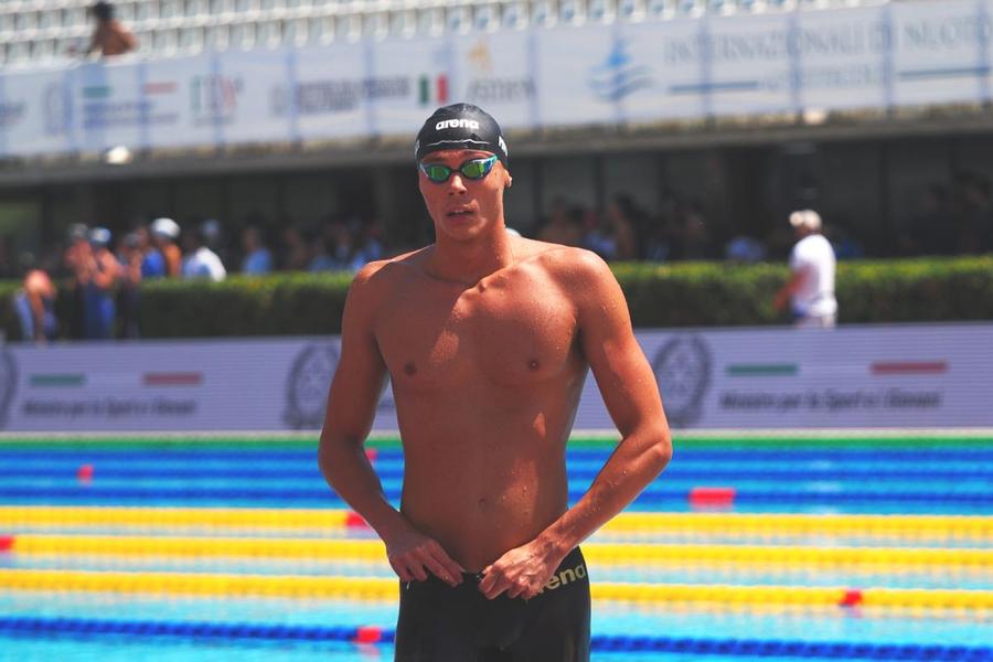 David Popovici, la Trofeul Settecolli / FOTO: Roxana Fleșeru (GSP.ro) David Popovici, AUR în finala de 100 m liber de la Trofeul Settecolli, cu un nou record al competiției