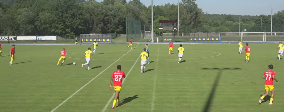 Echipamentul folosit de Dinamo în amicalul cu Motor Lublin