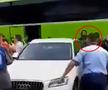 VIDEO+FOTO Dan Alexa, bătaie parte în parte cu fanii celor de la UTA