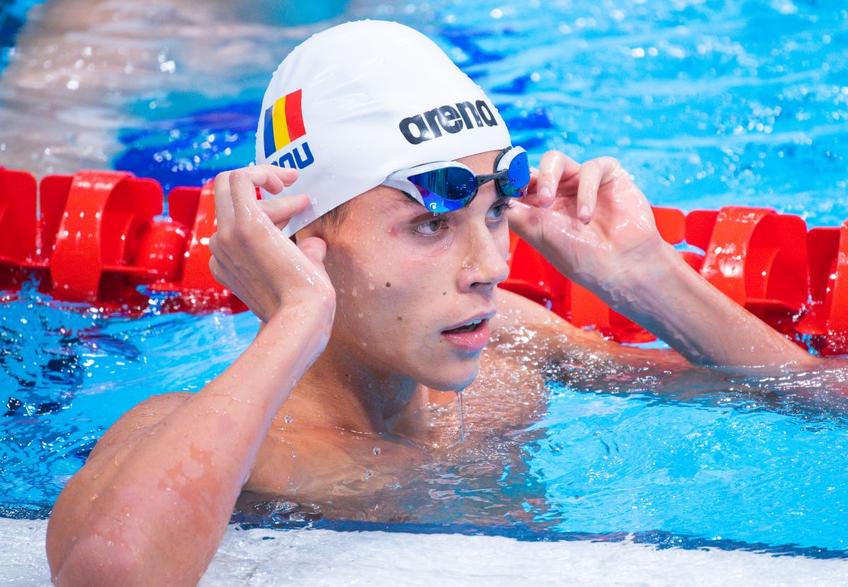 David Popovici e în semifinale la 100m liber // foto: Raed Krishan