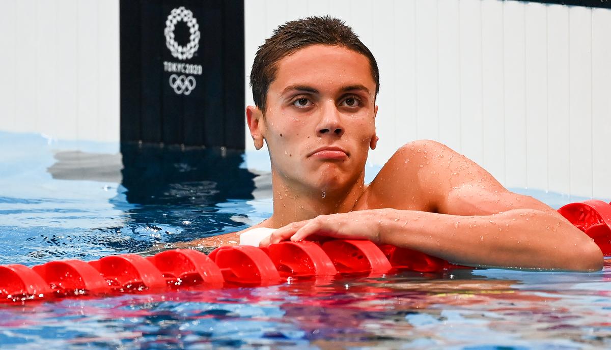 David Popovici -100 m Jocurile Olimpice