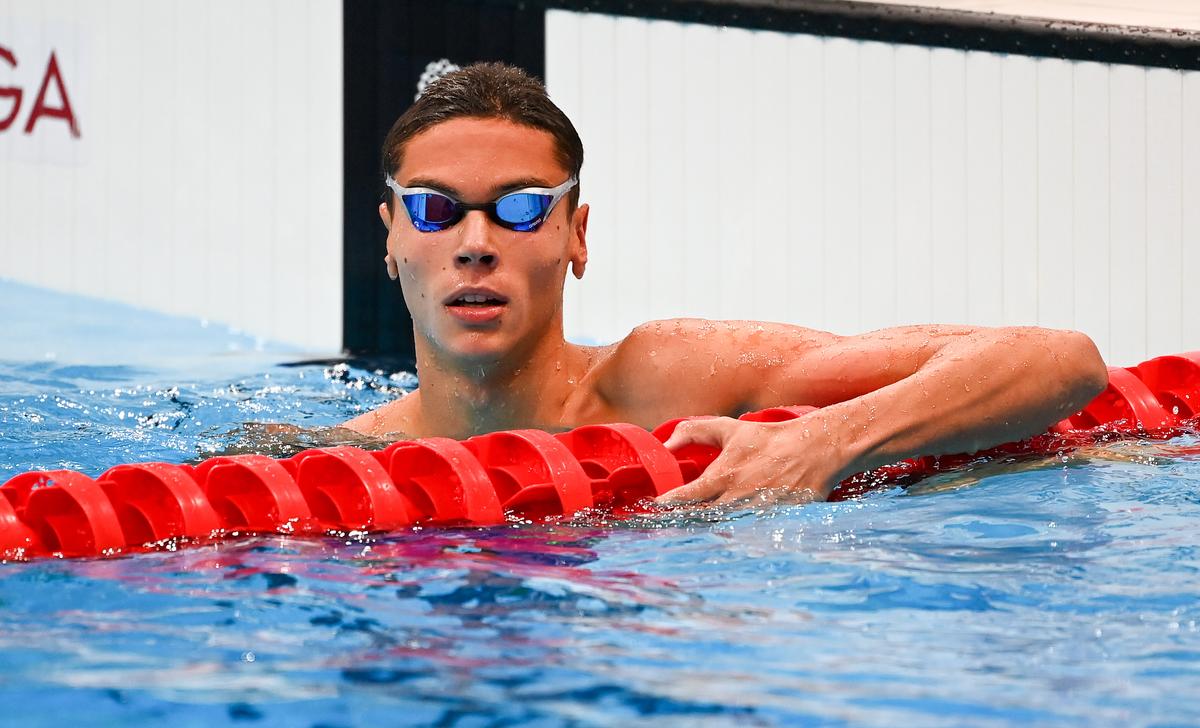 David Popovici -100 m Jocurile Olimpice