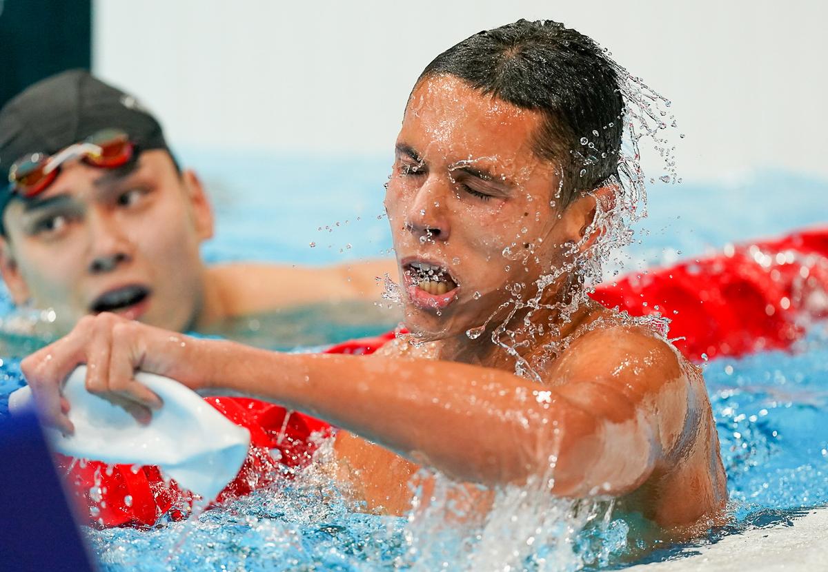 David Popovici -100 m Jocurile Olimpice