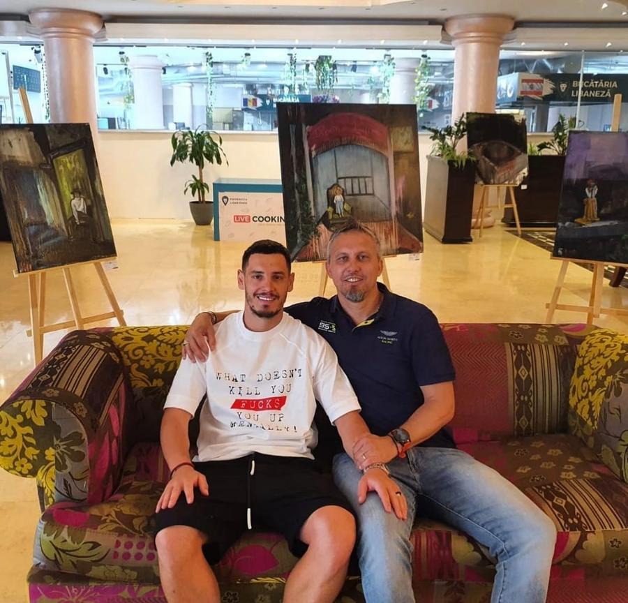 Paul Anton și impresarul său, Lucian Marinescu Care este situația lui Paul Anton la Dinamo: „A suferit destul! De miercuri ar trebui să fie liber”