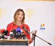 Ana Maria Popescu la aterizarea la București