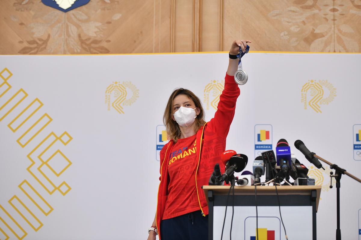 Ana Maria Popescu a mai avut un of la revenirea în țară: „Bine că mi-ați calculat voi câți bani câștig după Tokyo!”
