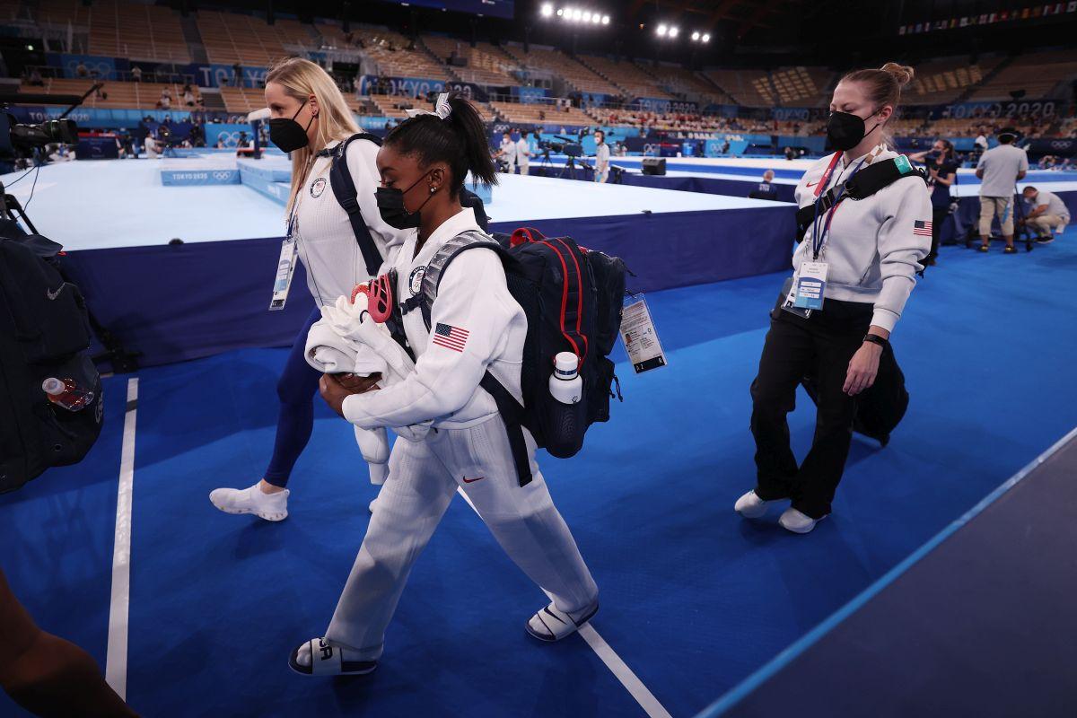Accidentare Simone Biles // 27.07.2021