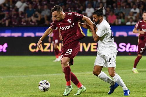 CFR Cluj a trecut de Inter d'Escaldes (Andorra), 4-1 la general, și s-a calificat în turul 3 preliminar din Conference League. Acolo va da peste campioana Belarusului, Șahtior Soligorsk. / FOTO: Imago