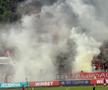 FOTO CSKA Sofia - Sepsi, torțe aprinse de fanii gazdelor