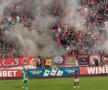FOTO CSKA Sofia - Sepsi, torțe aprinse de fanii gazdelor