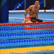 David Popovici, în finala de la 100 m liber (foto: Raed Krishan/GSP)