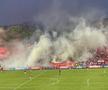 FOTO CSKA Sofia - Sepsi, torțe aprinse de fanii gazdelor